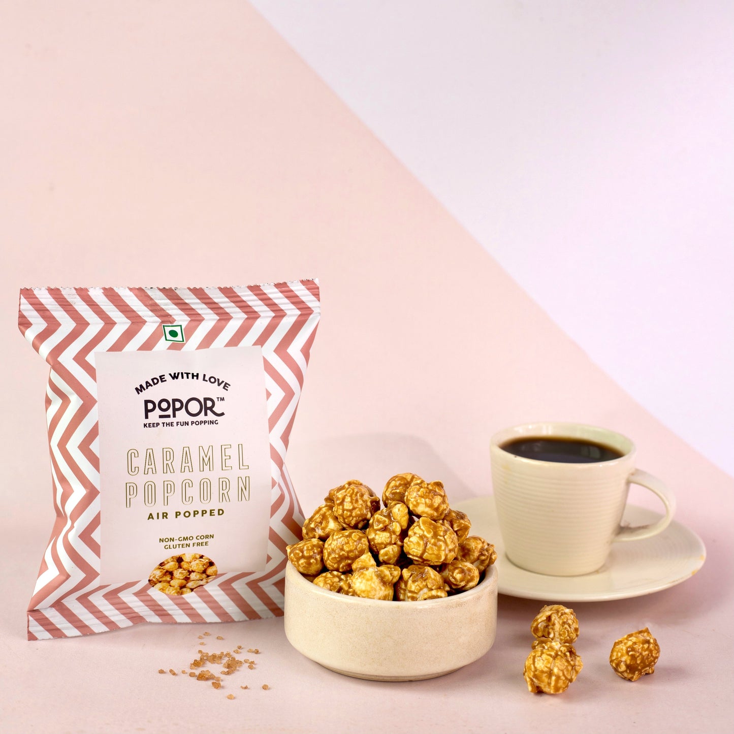 Premium Caramel Popcorn - Pack of 18