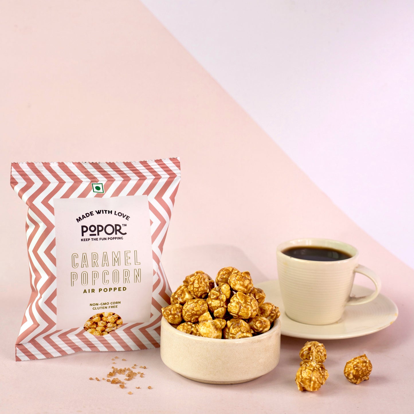 Premium Caramel Popcorn - Pack of 6